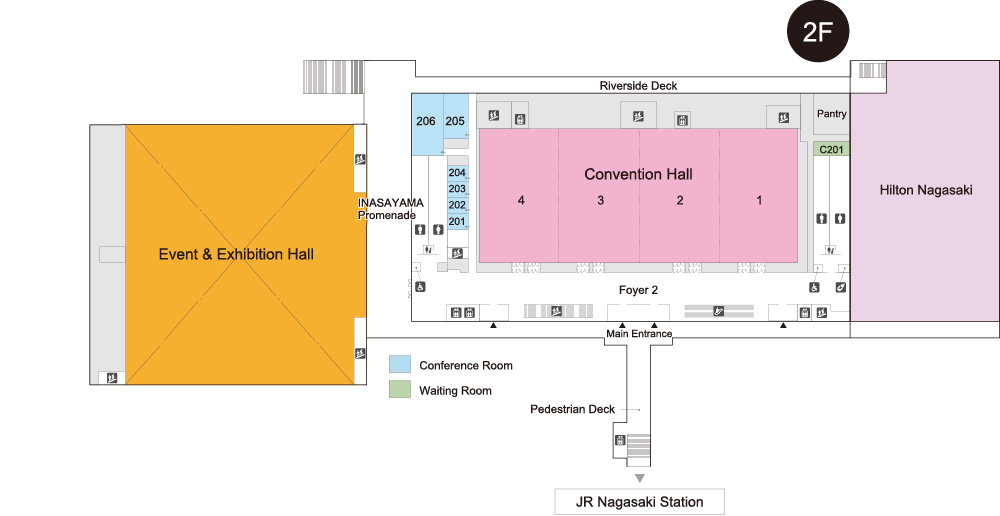 FLOOR MAP 2F